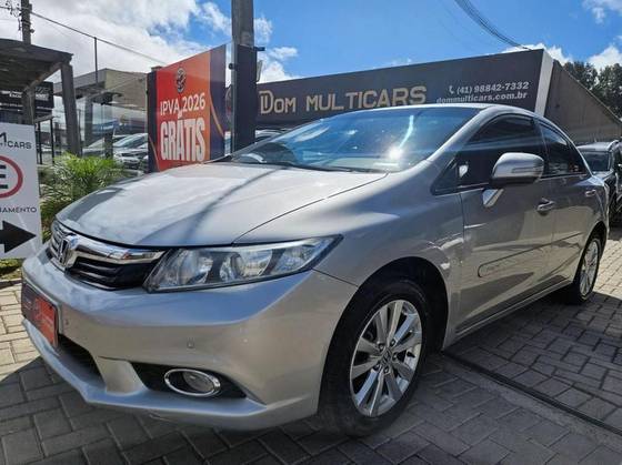 HONDA CIVIC 2.0 LXR 16V FLEX 4P AUTOMÁTICO